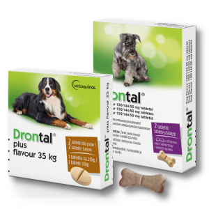 Drontal tabletki odrobaczające dla psów