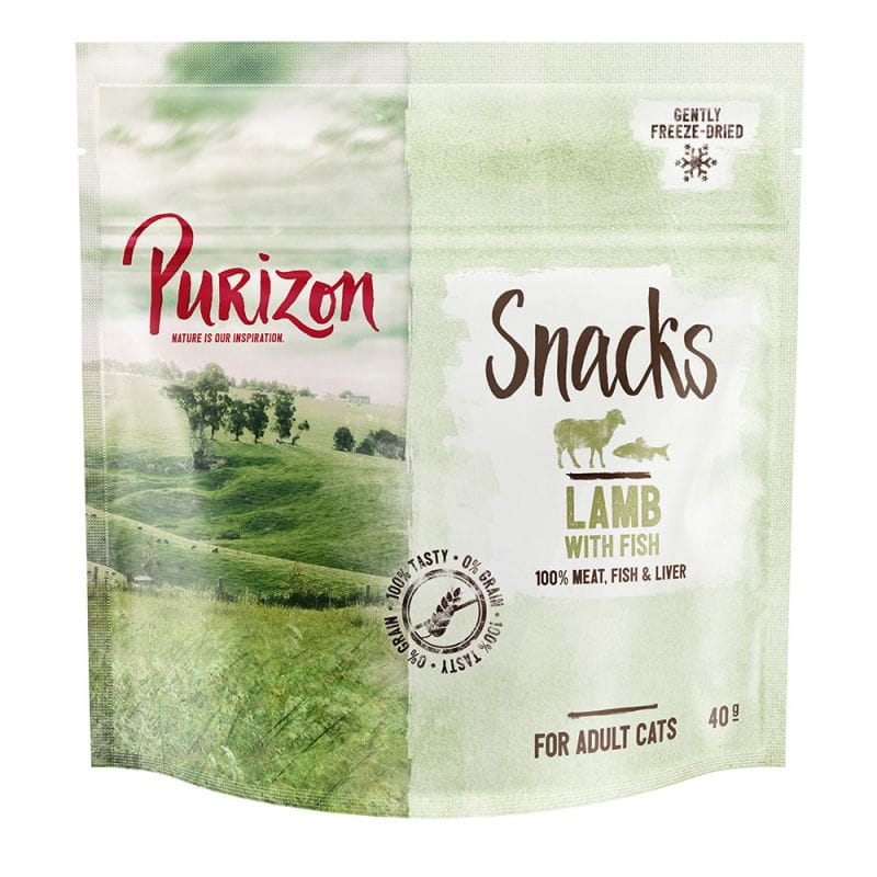 Purizon Snack (jagnięcina i ryba) 40g - przysmaki dla kotów