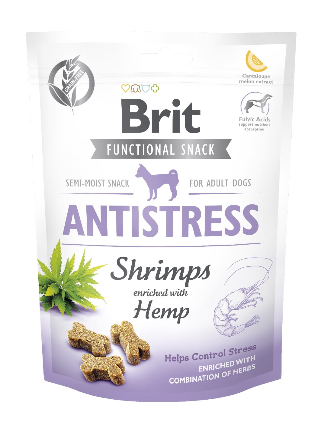 Brit Let's Bite Przysmak Funkcyjny dla psów kontrola stresu 150g
