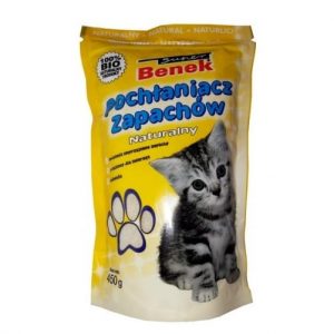 Super Benek Pochłaniacz zapachów naturalny dla kota - worek 0,45kg