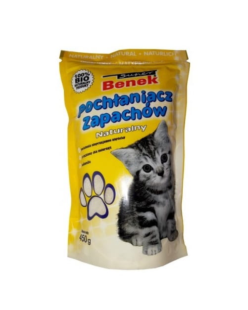 Super Benek Pochłaniacz zapachów naturalny dla kota - worek 0,45kg