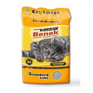 Żwirek Super Benek Standard Naturalny dla kota 10l