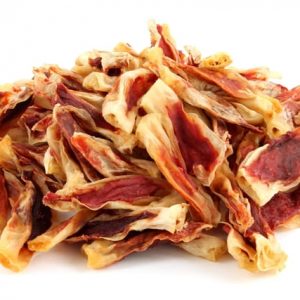 Nekko Przysmak dla psów Bielone ucho królika z kaczką 500g