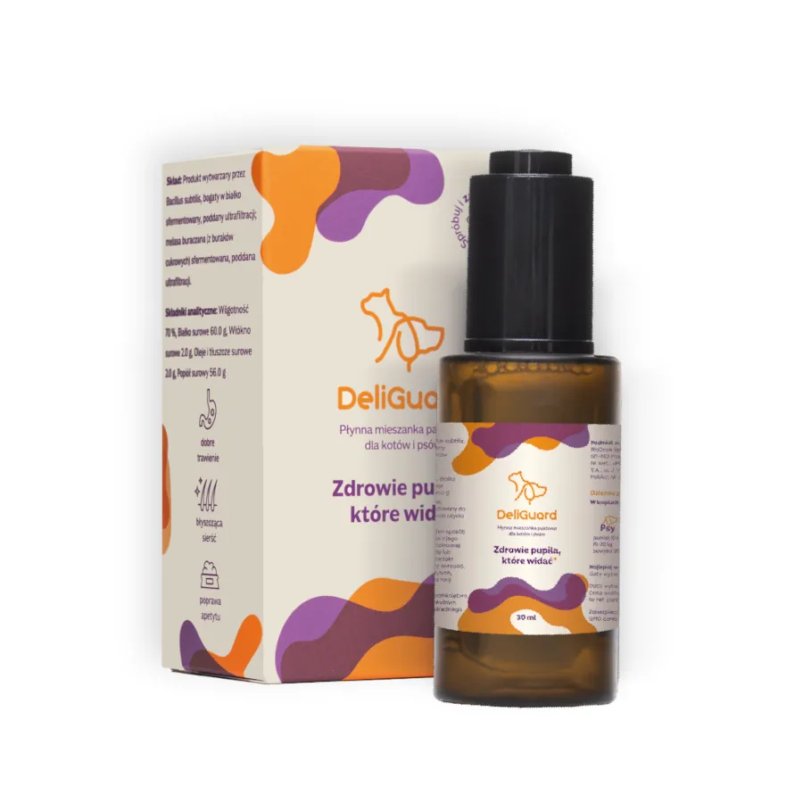 DeliGuard suplement na jelita 30ml - dla psów i kotów