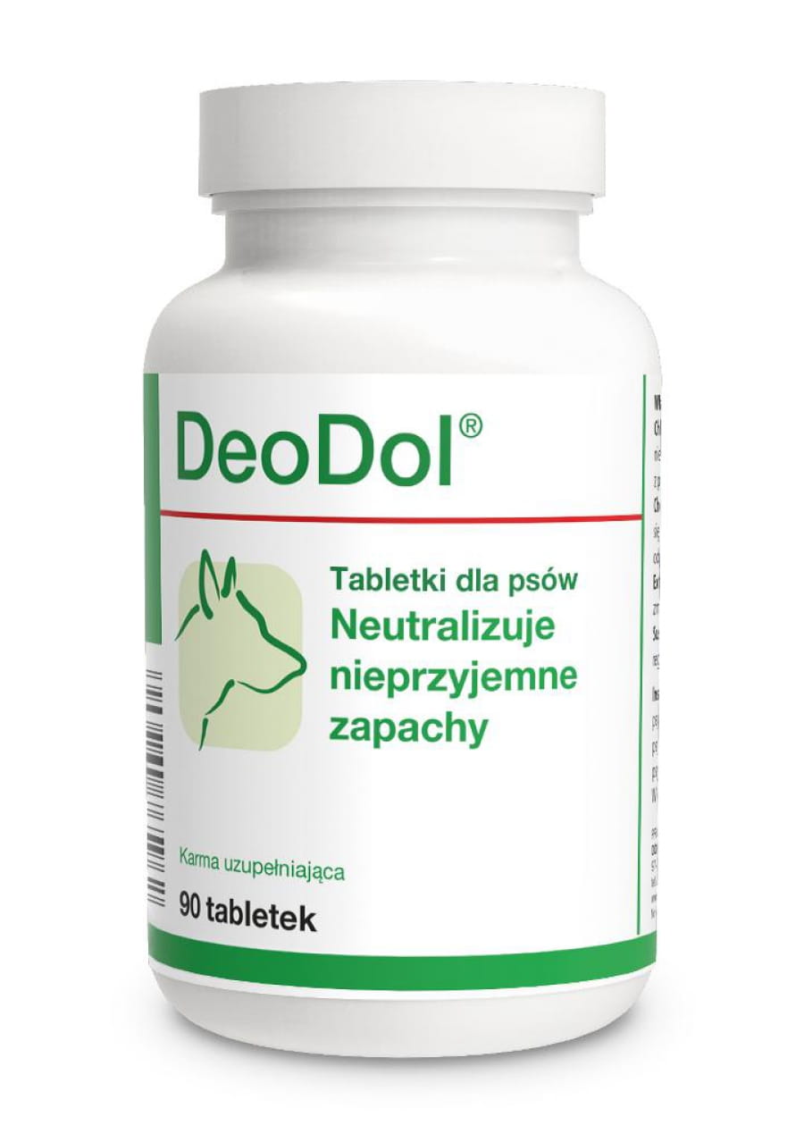 Dolfos Dolvit DeoDol (neutralizuje nieprzyjemne zapachy) - tabletki dla psów