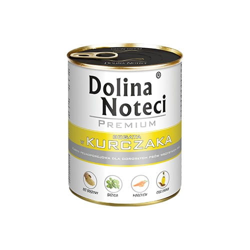 Dolina Noteci Kurczak 800g - mokra karma dla psów