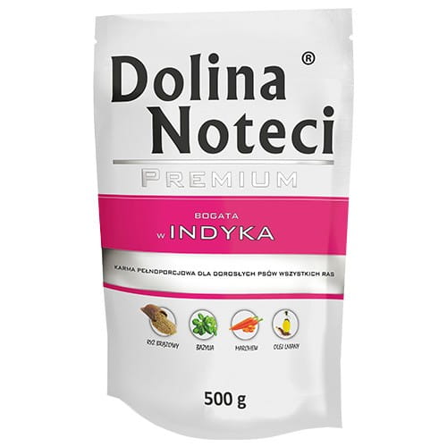 Dolina Noteci Indyk 150g/500g - mokra karma dla psów