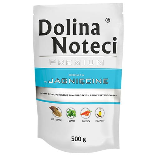 Dolina Noteci Jagnięcina 150g/500g - mokra karma dla psów