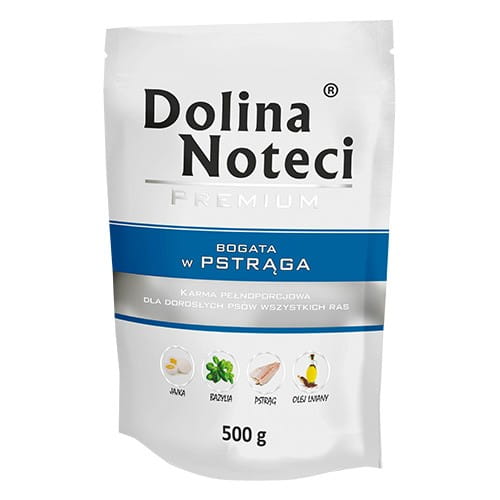 Dolina Noteci Pstrąg 150g/500g - mokra karma dla psów