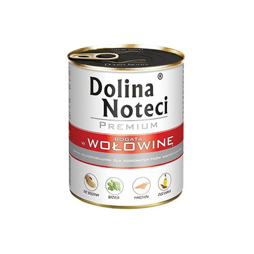Dolina Noteci Wołowina 800g - mokra karma dla psów