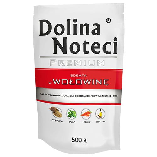Dolina Noteci Wołowina 150g/500g - mokra karma dla psów