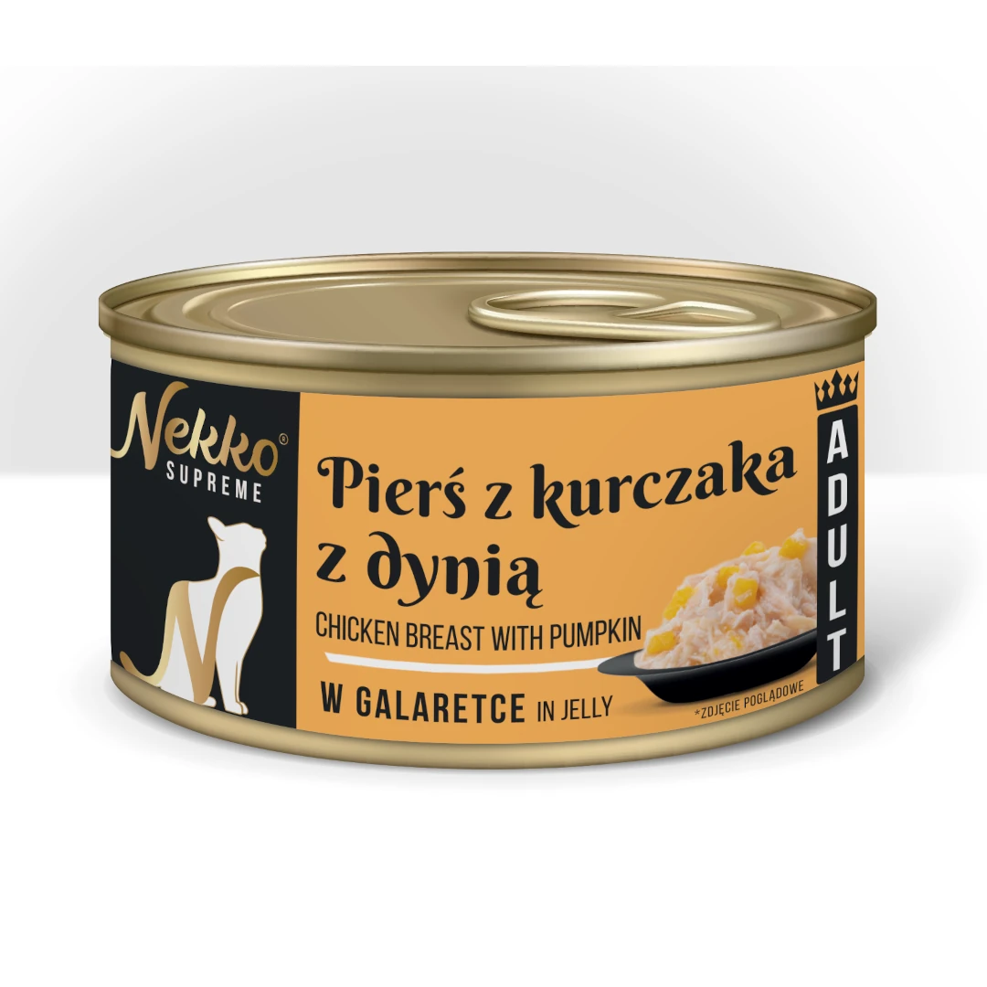 Nekko Supreme galaretka kot kurczak dynia 80g