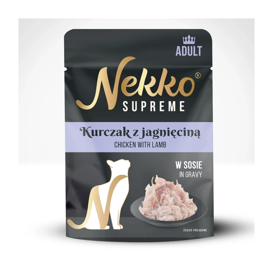 Nekko Supreme saszetka sos kot kurczak jagnięcina 70g