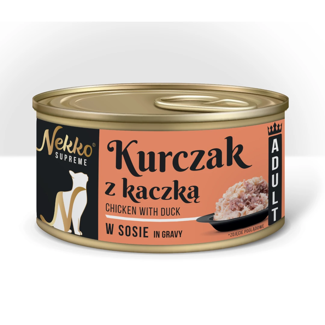Nekko Supreme sos kot kurczak kaczka 80g