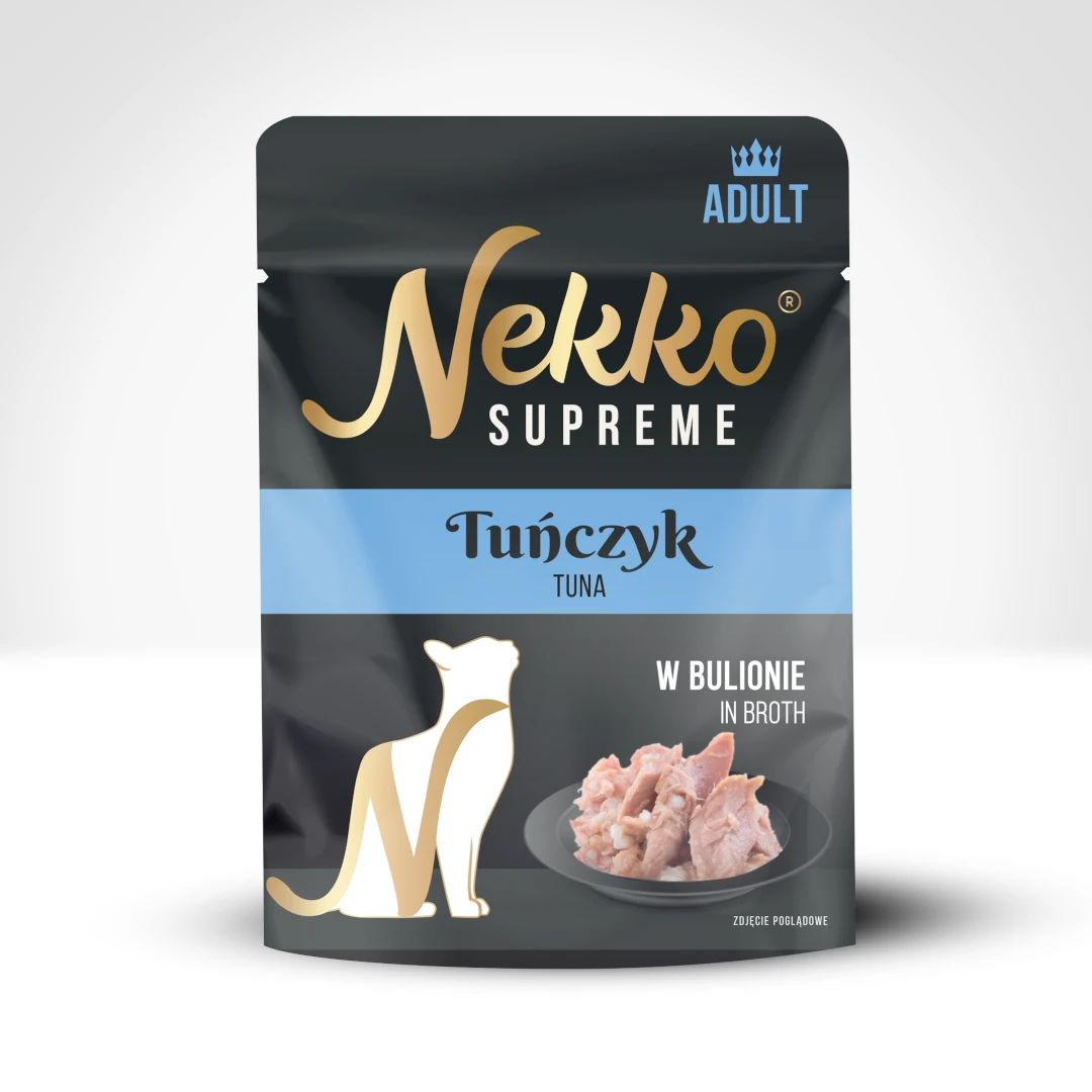 Nekko Supreme saszetka bulion kot tuńczyk 70g