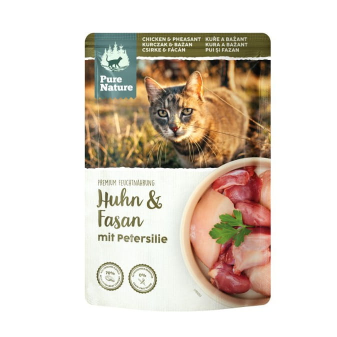 Pure Nature Cat kurczak bażant saszetka 85g - mokra karma dla kotów