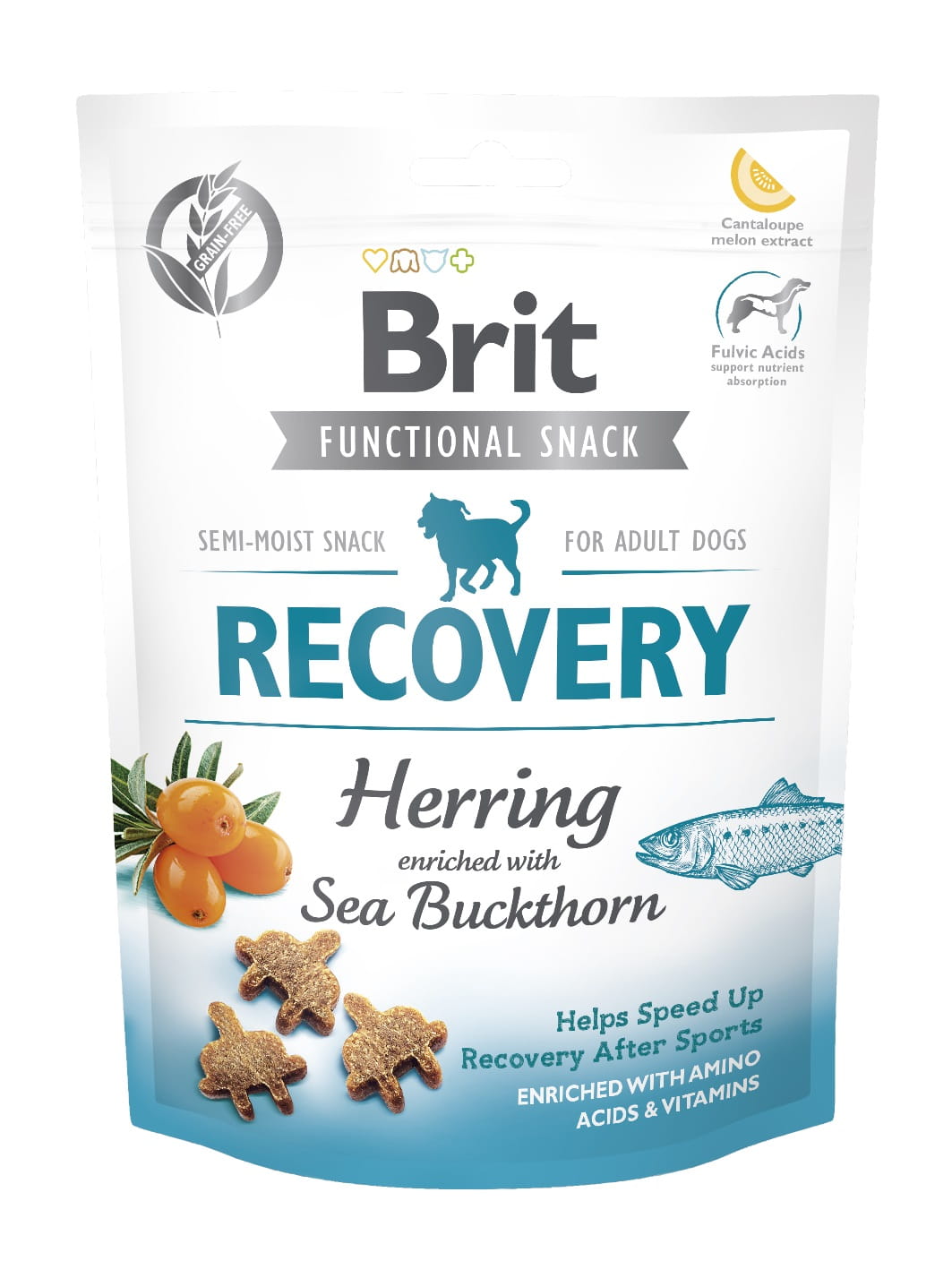 Brit Let's Bite Przysmak Funkcyjny dla psów regeneracja po wysiłku 150g