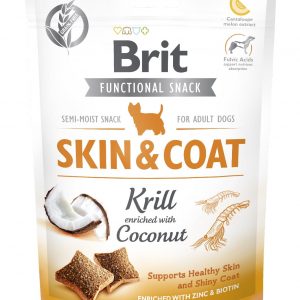 Brit Let's Bite Przysmak Funkcyjny dla psów skóra i sierść 150g