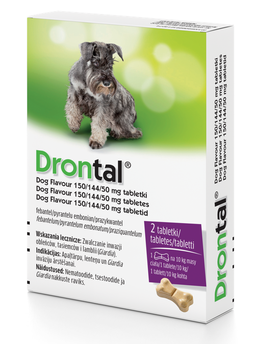 Drontal tabletki odrobaczające dla psów