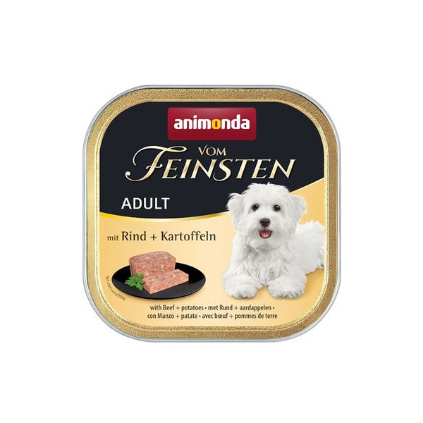 Animonda vom feinsten wołowina z ziemniakami 150g - mokra karma dla psów