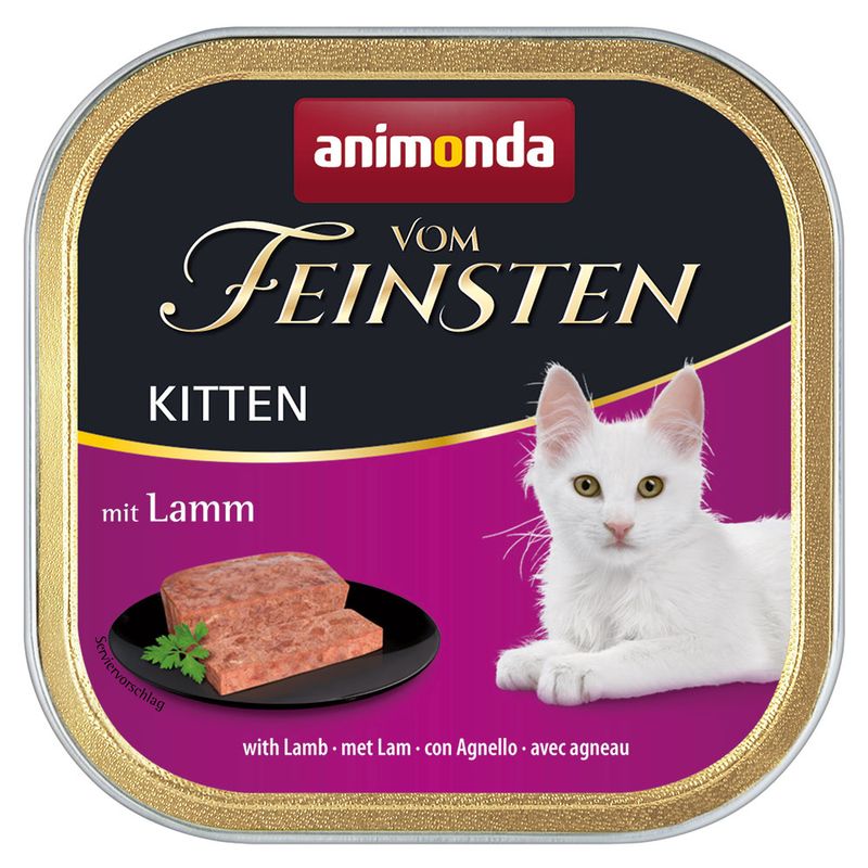 Animonda vom feinsten Kitten jagnięcina 100g - mokra karma dla kociąt