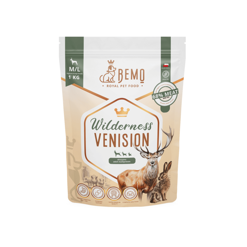 Bemo Dziczyzna Wilderness S/M | M/L (1kg)