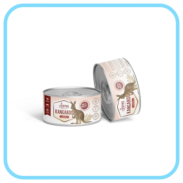 Bemo Mono Kangur 185g - mokra karma dla kotów