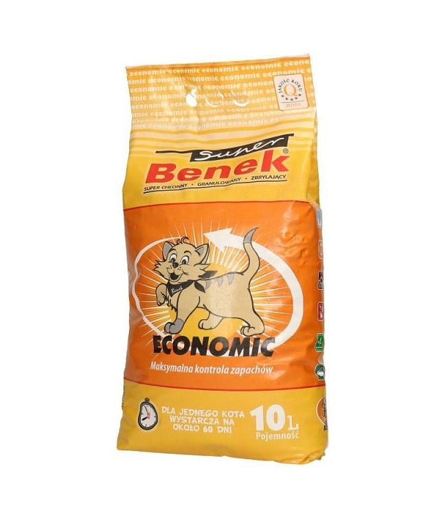 Żwirek Super Benek Economic dla kota 10l