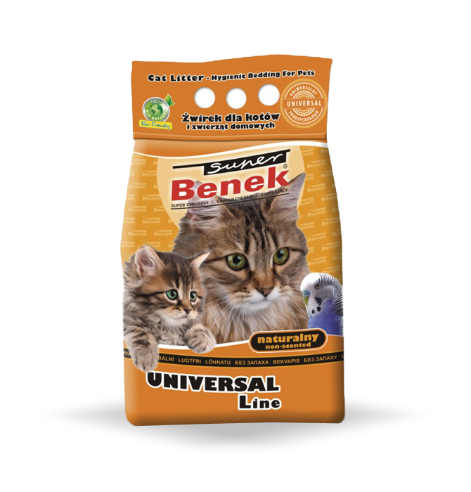 Żwirek Super Benek Uniwersalny dla kota 5l
