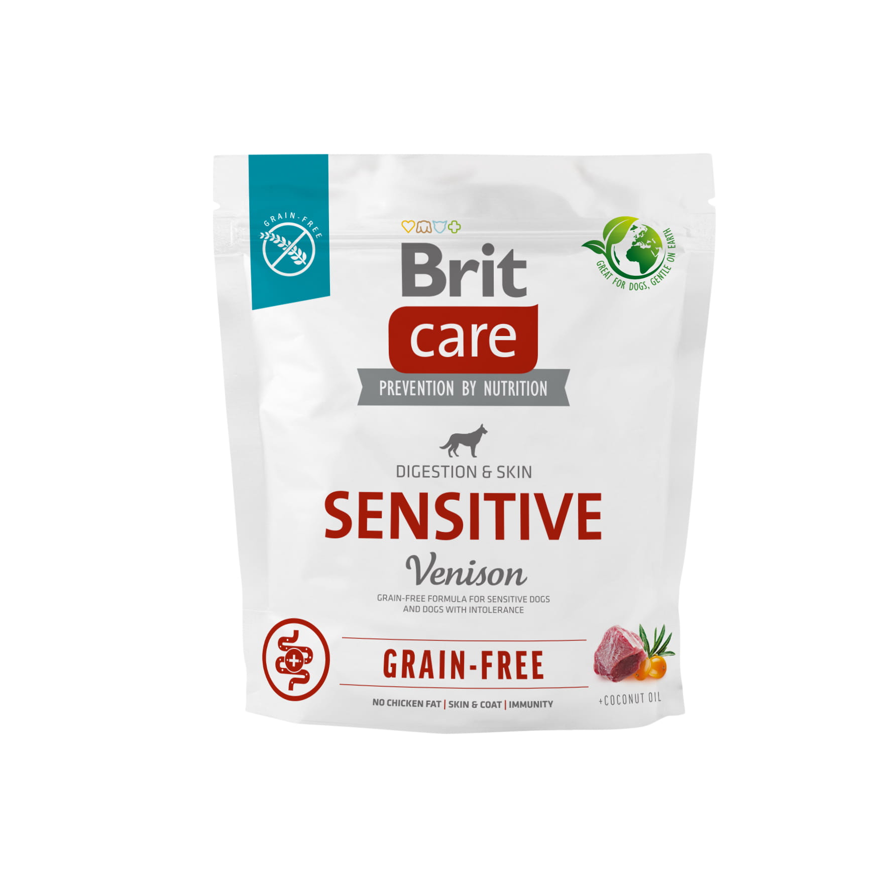 Brit Care GF Sensitive Venison dziczyzna 1kg/3kg - sucha karma dls psów