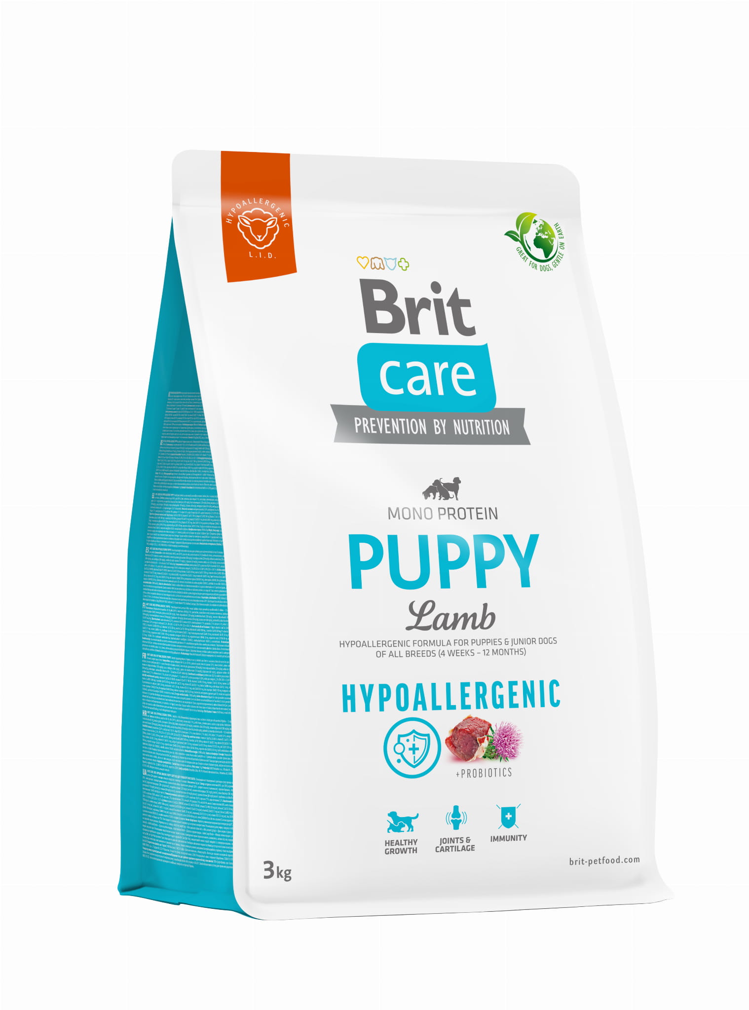 Brit Care Hypoallergic Puppy jagnięcina 1kg/3kg - sucha karma dla szczeniąt