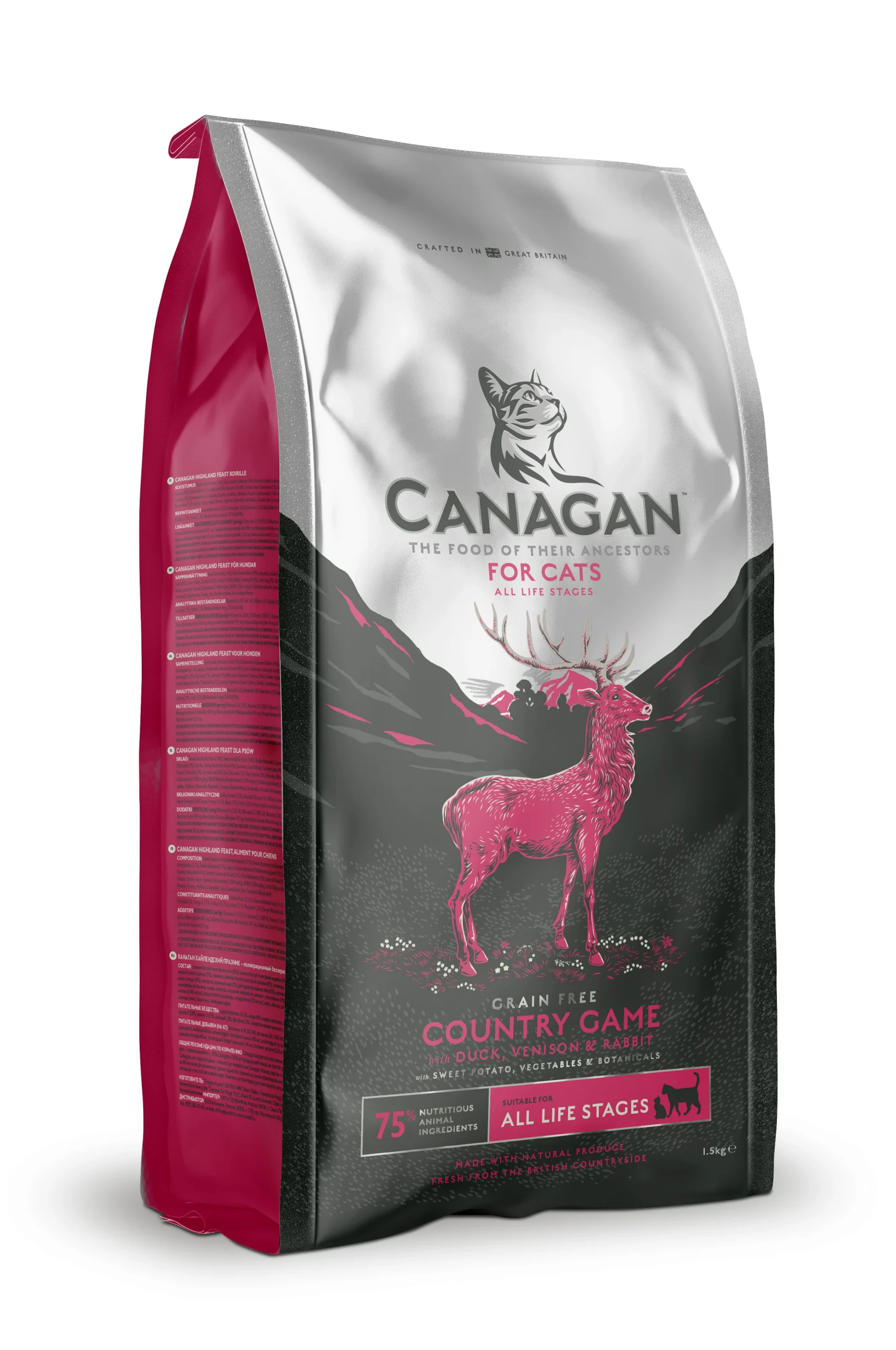 Canagan Cat Country Game 0,375g/1.5kg