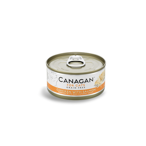 Canagan Kurczak z łososiem 75g - mokra karma dla kotów