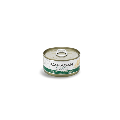 Canagan Kurczak z seabass (okoniem morskim) 75g - mokra karma dla kotów