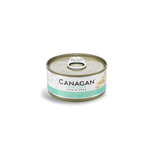 Canagan Kurczak z sardynką 75g - mokra karma dla kotów