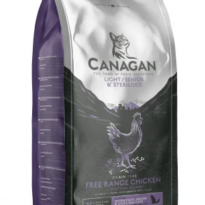 Canagan Cat Light / Senior - kurczak 0,375g/1,5kg