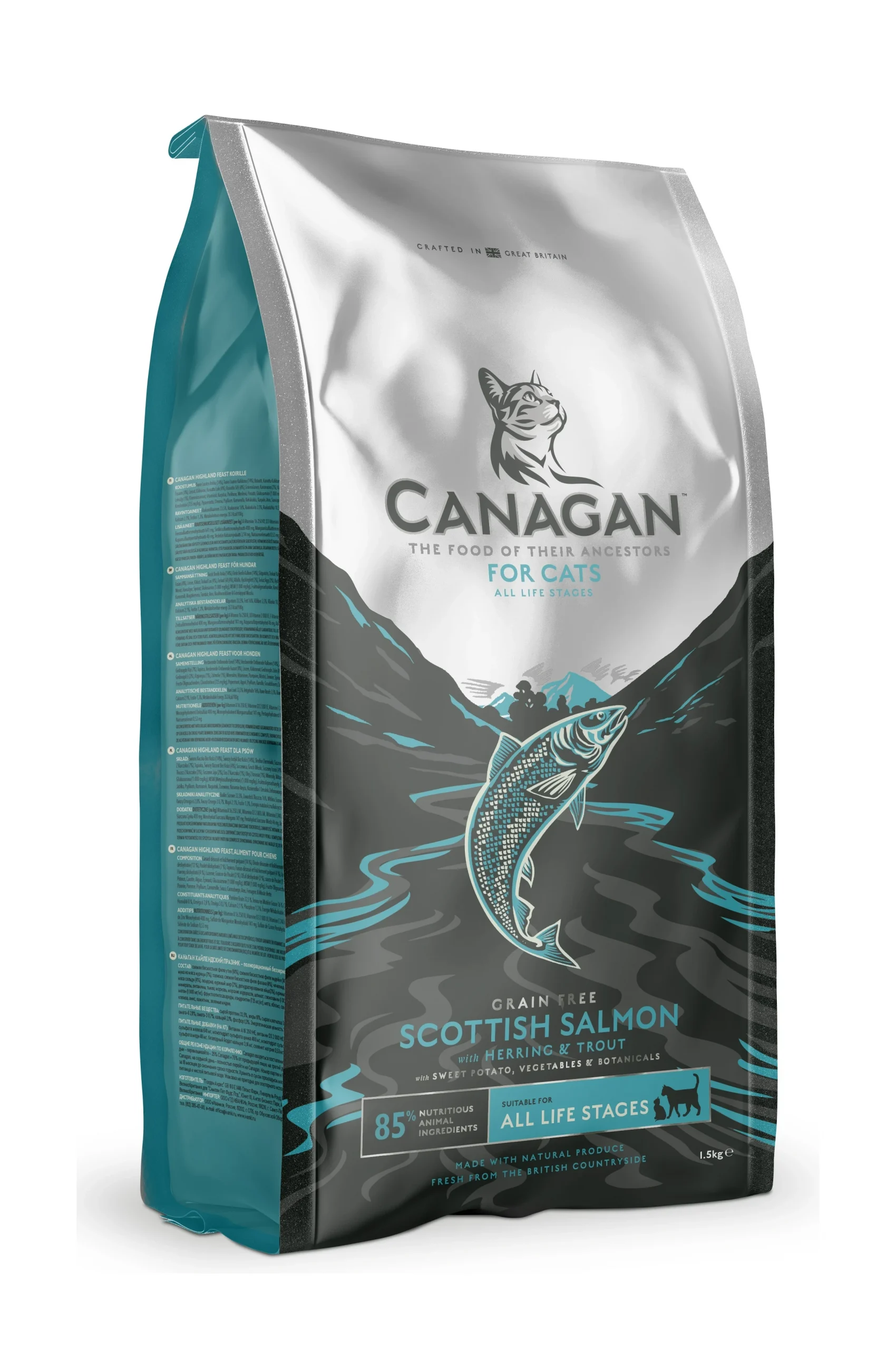 Canagan Cat Scottish Salmon 0,375g/1.5kg