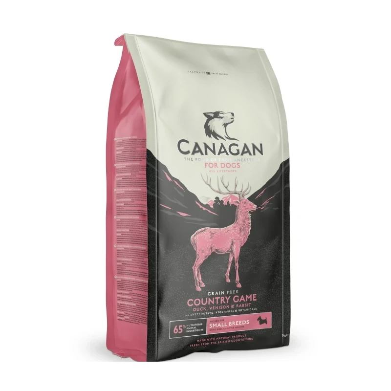 Canagan Dog (Małe Rasy) Country Game 2kg - sucha karma dla psów