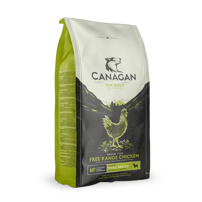 Canagan Dog (Małe Rasy) Free Range Chicken 2kg - sucha karma dla psów