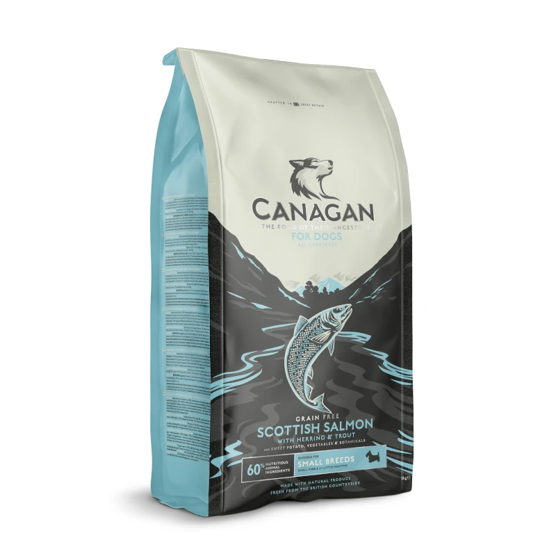 Canagan Dog (Małe Rasy) Scottish Salmon 2kg - sucha karma dla psów