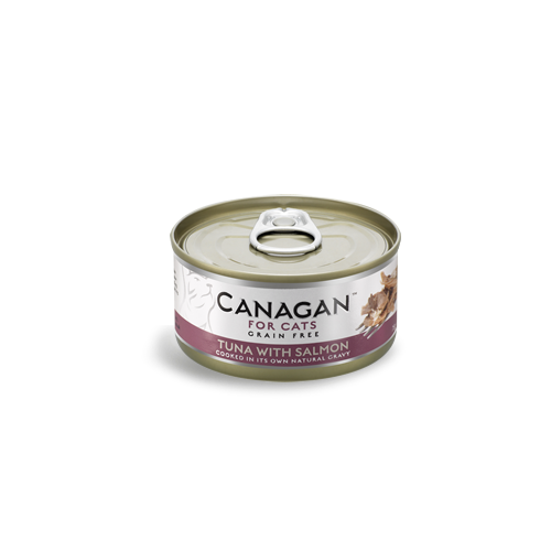 Canagan Tuńczyk z łososiem 75g - mokra karma dla kotów