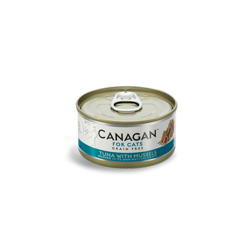 Canagan Tuńczyk z małżą 75g - mokra karma dla kotów