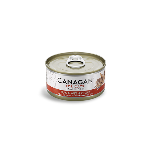 Canagan Tuńczyk z krabem 75g - mokra karma da kotów