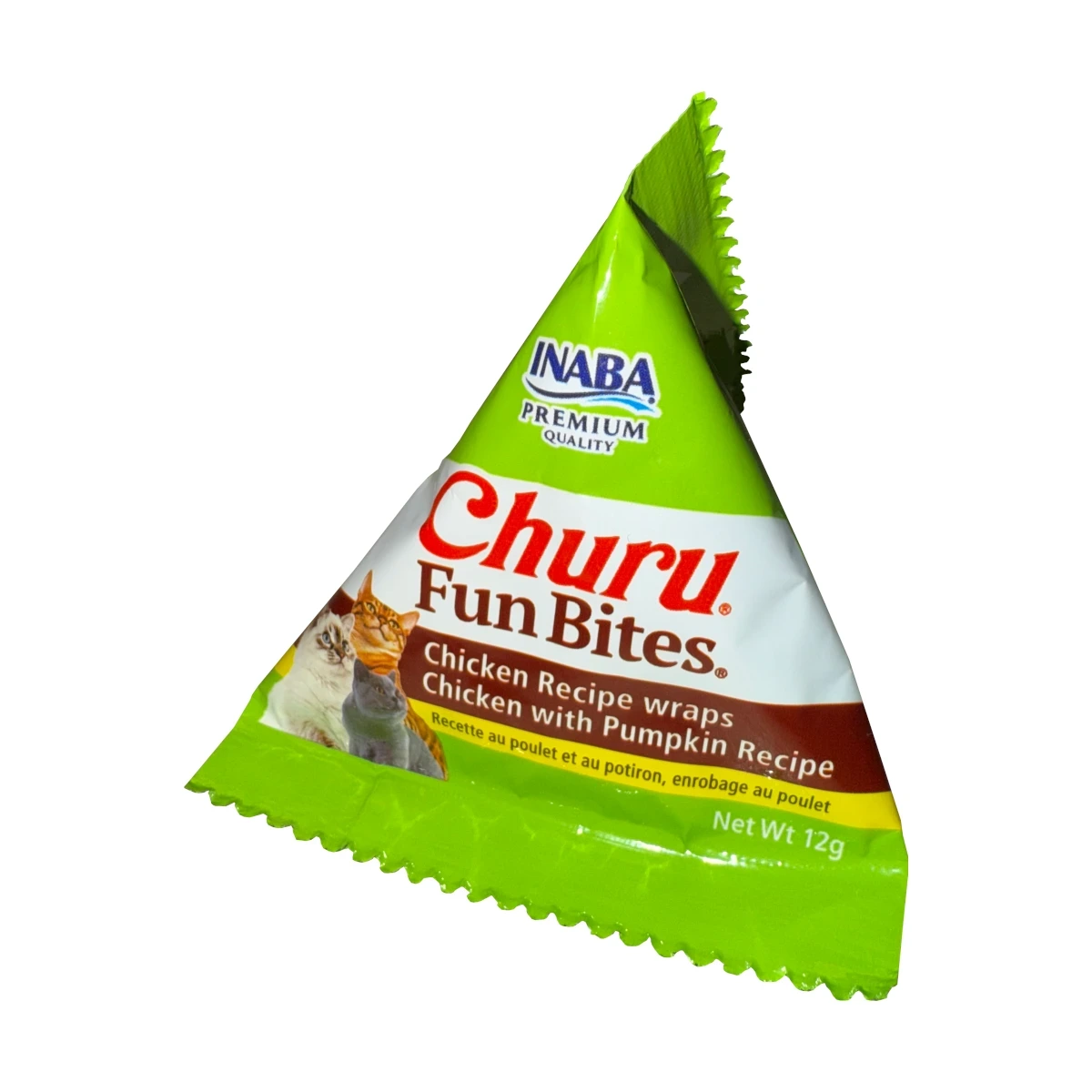 Inaba Fun Bites Cat kurczak dynia 12g