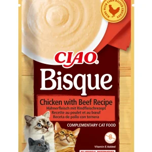Inaba Ciao Cat Bisque kurczak wołowina 40g