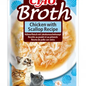 Inaba Ciao Cat Broth kurczak małże 40g