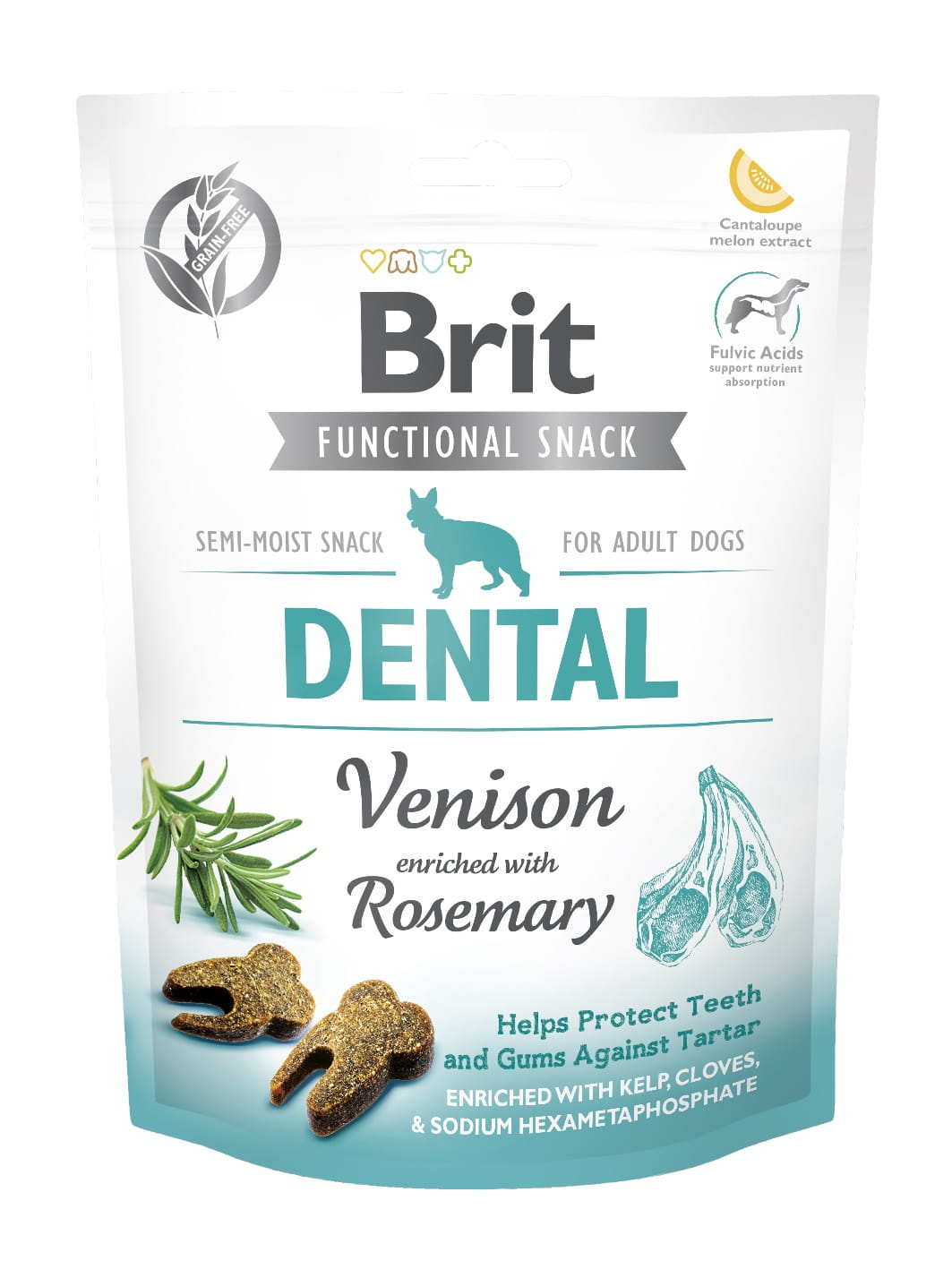 Brit Let's Bite Przysmak Funkcyjny dla psów na zęby 150g