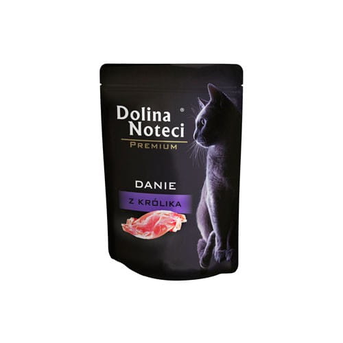 Dolina Noteci Królik saszetka 85g - mokra karma dla kotów