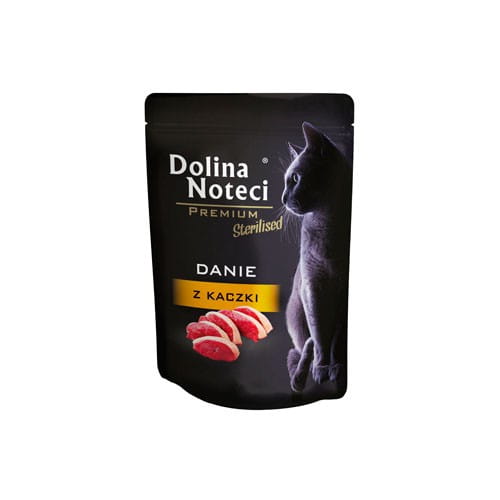 Dolina Noteci Kaczka saszetka 85g - mokra karma dla sterylizowanych kotów