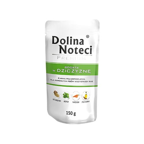 Dolina Noteci Dziczyzna 150g/500g - mokra karma dla psów
